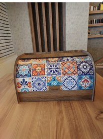 Resim Ahşap Ekmeklik ,ahşap Ekmeklik Dolabı Ahşap 