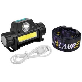 Resim 8 Saat Dayanıklı Şarjlı Sensörlü Mıknatıslı Kafa Lambası Wt-055 Çok Renkli 