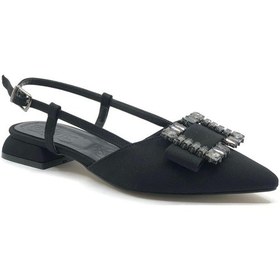 Resim Ventes Taşlı Kadın Babet Siyah 