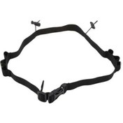 Resim Cordial Siyah Ayarlanabilir Koşu Bel Kemeri - Dayanıklı Polyester, Emniyetli Tokalı, Maraton Ve Spor İçin Siyah 