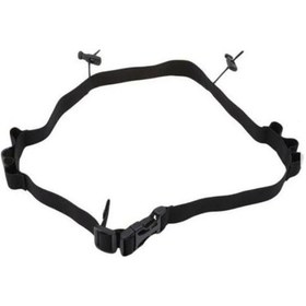 Resim Cordial Siyah Ayarlanabilir Koşu Bel Kemeri - Dayanıklı Polyester, Emniyetli Tokalı, Maraton Ve Spor İçin Siyah 