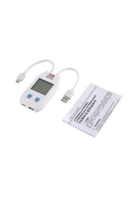 Resim Unı-t Usb Test Cihazı Ut658a Veri Depolamalı Gerilim Ve Akım Monitörleri - Beyaz 