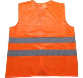 Resim Motosiklet Bisiklet Fosforlu Yelek Rekleftif Xl Turuncu 