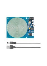 Resim 7.83hz Schumann Dalgaları Rezonans Üreteci Ultra Düşük Frekanslı Darbe Ses Rezonatörü Usb Arayüzü İle Gösterge Işığı Açma Kapatma Fonksiyonu 