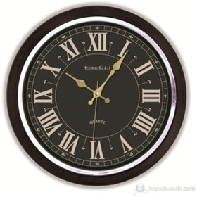 Resim Time Gold Salon Ofis Duvar Saati Plastik 46 Cm (149175462) 
