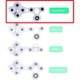 Resim Xbox One Elite 1 Iç Lastik Kol Tamiri Silikon Iletken Yedek Parça 