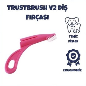 Resim TrustBrush v2 Evcil Hayvan Diş Fırçası 