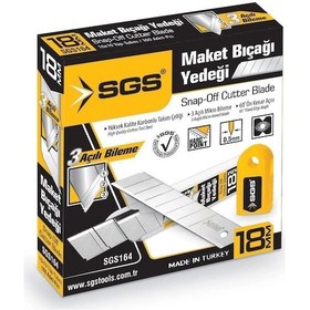 Resim Sgs Maket Bıçağı Yedeği Pk/10 Adet 0,50mm 10 Peket 100 Adet 