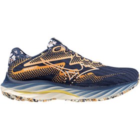 Resim Mizuno Lacivert Kız Çocuk Koşu Ayakkabısı J1GD235871-Wave Rider 27 