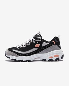 Resim Skechers Siyah - Beyaz - Gri Kadın Lifestyle Ayakkabı 11947 BKWG D'LITES - NEW JOURNEY 