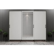 Resim Beyzade Sürgülü Portmanto Vestiyer FB- 180 Cm 