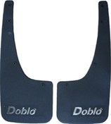Resim Fiat Doblo Paçalık Çamurluk Takımı Doblo Logolu 2 Adet 
