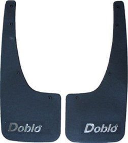 Resim Fiat Doblo Paçalık Çamurluk Takımı Doblo Logolu 2 Adet 