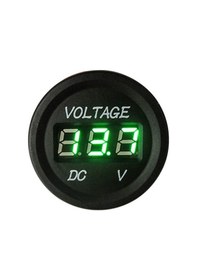 Resim Speeduf Dc7v-30v Led Panel Mini Dijital Voltmetre - Yeşil 