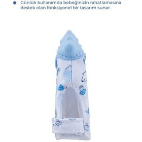 Resim Babyjem Bebek Diş Kaşıyıcı Eldiveni Kirpi Mavi 