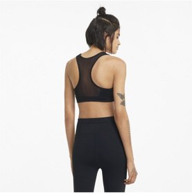 Resim Puma Mid Impact 4keeps Bra Kadın Siyah Sporcu Sütyeni Siyah 