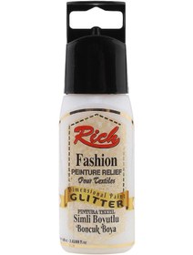 Resim Rich Boyutlu Boncuk Boya Simli 60 Cc 960 Inci Beyazı 