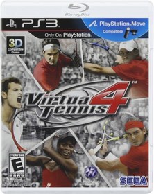 Resim Ps3 Virtua Tennis 4 -100 Orjinal Oyun 