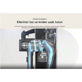 Resim LG A9X-ULTRA Şarjlı Otomatik Toz Boşaltma Özellikli Dikey Süpürge 