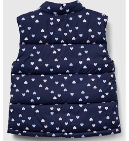 Resim United Colors Of Benetton Kız Bebek 2v3ygj00o-25k Desenli Yelek Lacivert-2120 Lacivert 
