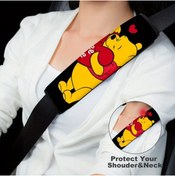 Resim merdümek Pooh emniyet kemeri aksesuarı- emniyet kemeri omuz koruyucu 1 adet 