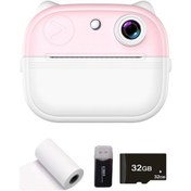 Resim Geeksen Çocuk Kamerası Anında Termal Ekranlı Fotoğraf Yazıcısı 48mp 