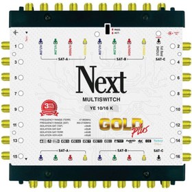 Resim Next Nextstar Next 10/16 Kaskatlı Gold Plus Multiswitch Uydu Santrali 