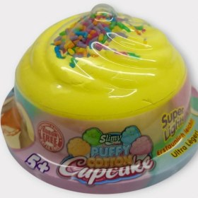 Resim MCM Group Slimy Puffy Cotton 22 gr - Sarı Slime (Lisinya) 