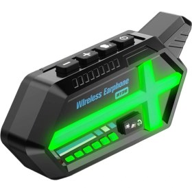 Resim BT26 Motosiklet Kask Kulaklık Bluetooth Rgb Işıklı 2 Eşleşme Özellikli 1000 Mah Intercom Chn- 