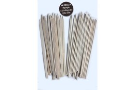 Resim Sprenda Bambu Çöp Şiş 25 cm 45 Li Karışık 
