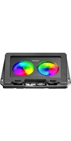 Resim GT102 Gaming Laptop Soğutucu 2200RPM LED Display Özellikli Ergonomik Tasarım ile Uyumlu 