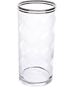 Resim Decorium Meşrubat Bardağı 6 Prc Karo Platın M01121 