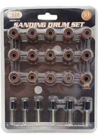 Resim 80615 Mini Spiro Bant Rulo Zımpara Seti 51 Parça 