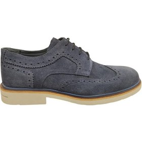 Resim Komcero 4y2221 Eva Taban Klasik Süet Deri Erkek Ayakkabı Lacivert 