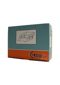 Resim Bafix Evrak Rafı Hareketli Plastik 2 Li Şeffaf Hareketli Plastik Evrak Rafı 