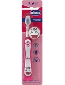 Resim Chicco Diş Fırçası 3-6 Yaş - Pembe - Pembe / Standart 