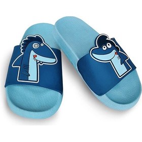 Resim Denokids Shark Erkek Çocuk Terlik Çok Renkli 