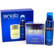 Resim Snob Classic Erkek Parfüm EDT 100 ML + Sprey Deodorant 150 ML 