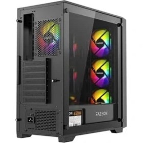 Resim Peri Store Fazeon F12 650W 80+ Bronze F12 F12A650BBM Gaming Mid-Tower Pc Kasası 
