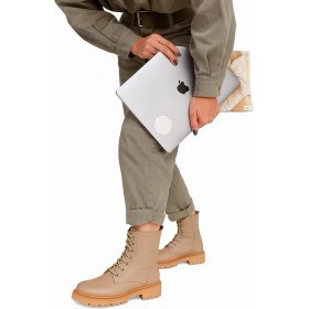 Resim Elisha Butik Madonna Vizon Renkli Hakiki Deri Kadın Postal 