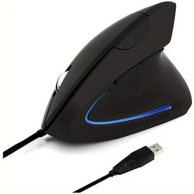 Resim Besthome1 Siyah Ergonomik Tasarım Kablolu Sessiz Tık Sesi Ofis Ve Ev İçin Siyah Mouse Besthome1 