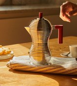Resim Alessi Pulcina Kırmızı 150 ml Espresso Makinesi 