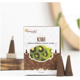 Resim Aromatika Kivi Aromalı Konik Tütsü 