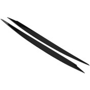 Resim Shineyee Golf 7 Gtı 2013-2018 Abs Far Kaşlığı - Siyah Çift Set, Kirlik/çizik Koruması, Akro Dinamik Tasarım, Uyum 