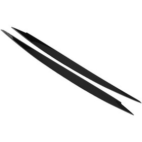 Resim Shineyee Golf 7 Gtı 2013-2018 Abs Far Kaşlığı - Siyah Çift Set, Kirlik/çizik Koruması, Akro Dinamik Tasarım, Uyum 