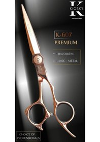 Resim Kioski Profesyonel Premium Lüks Makas 440-c 6 Numara K-607 