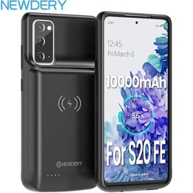 Resim Newdery Kablosuz Şarj Pil Kutusu Samsung Uyumlu Galaxy Uyumlu S20 Fe 10000 Mah Taşınabilir Germany As Picture 