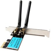 Resim Masaüstü Bilgisayar İçin Pcı-e Kablosuz Ağ Kartı, 1200m Wifi Alıcı Ve Verici, Ağ Sinyali Güçlendirici 