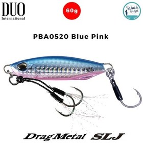 Resim Duo Drag Metal Slj Jig 60gr 70mm Pba0520 Blue Pink 
