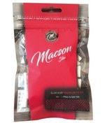 Resim MACSON Mascon Slim Premium Tutun Filtresi,sünger Ağızlık Zıvana 6mm*15mm 1 Paket 